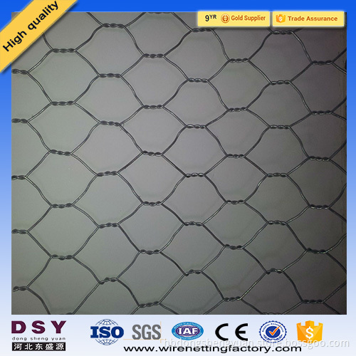 professional manufacturer high Galvanized hexagonal gabion box